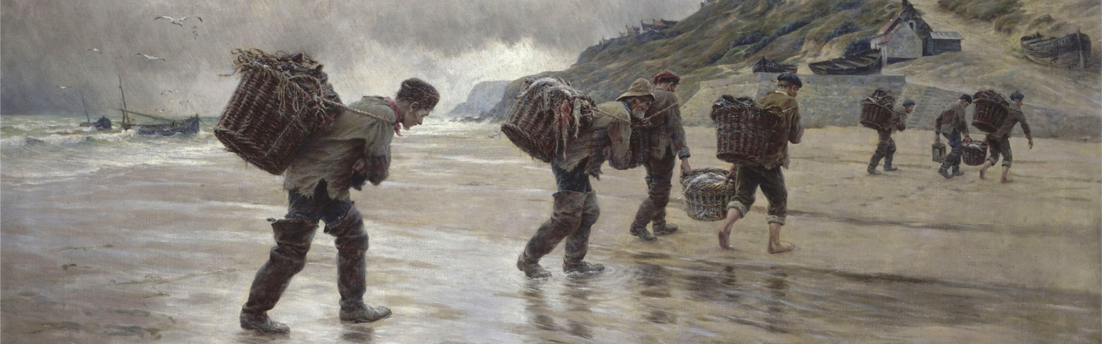 G. Maroniez - Pêcheurs d'Equihen (1902)